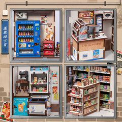 DIY Book Nook Kit - Beika-cho Corner Store