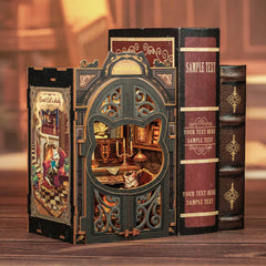DIY Book Nook kit - Count Cat's Study