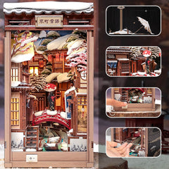 DIY Book Nook Kit  - Kyoto Snow Whisper